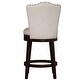 preview thumbnail 41 of 59, Gracewood Hollow Yeghishe Wood Swivel Stool