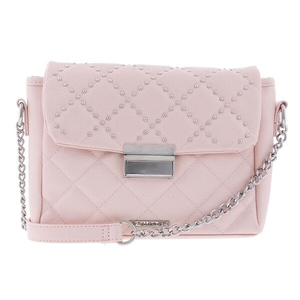Rampage Womens Crossbody Handbag Faux Leather Quilted Small Rampage Womens Crossbody Handbag Faux Leather Quilted Small