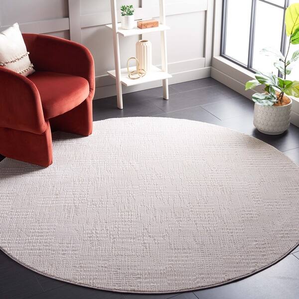 slide 2 of 16, SAFAVIEH Continental Birten Modern Rug 6'7" x 9' - Ivory/Beige - Rectangle