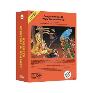 Dungeons & Dragons Classic Module Dice Set: White Plume Mountain - Bed ...