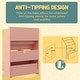 preview thumbnail 21 of 23, Multi-Shelf Kids Bookcase with Storage Drawer