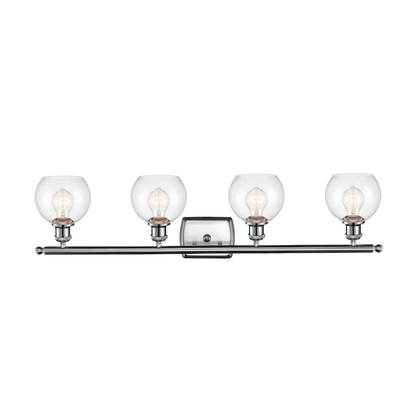 Innovations Lighting Athens - 4 Light 36" Bath Vanity Light - 6" Shade