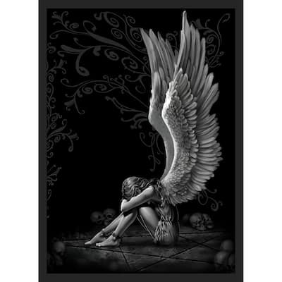 Spiral - Enslaved Angel Framed Art Poster - 24 x 36 Inch