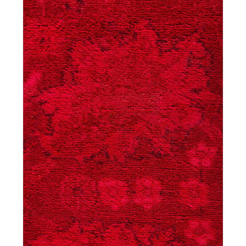 Overdyed One-of-a-Kind Hand-Knotted Area Rug - Pink - 3' 1" x 5' 6"