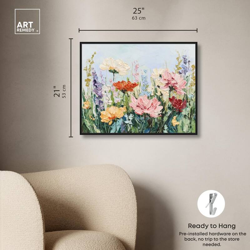 Summer Abundance III Canvas by Art Remedy