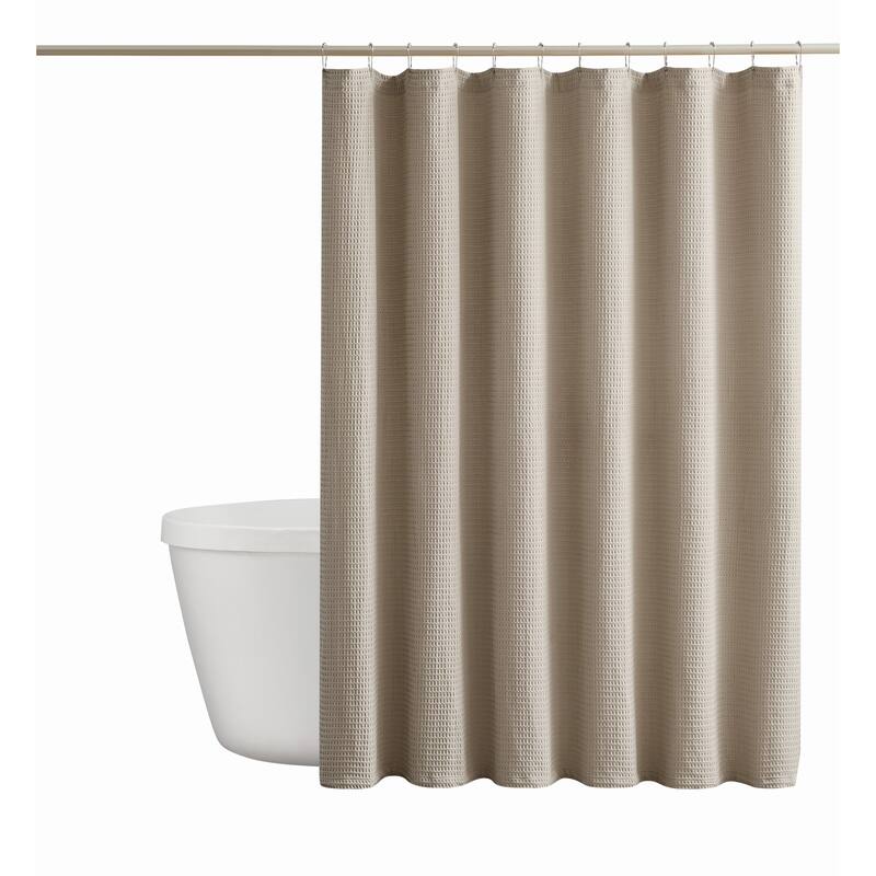 Cannon Heritage Cotton Waffle 72x72 Shower Curtain