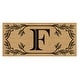 preview thumbnail 19 of 24, Monogram Flocked Sassafras Coir Switch Mat F