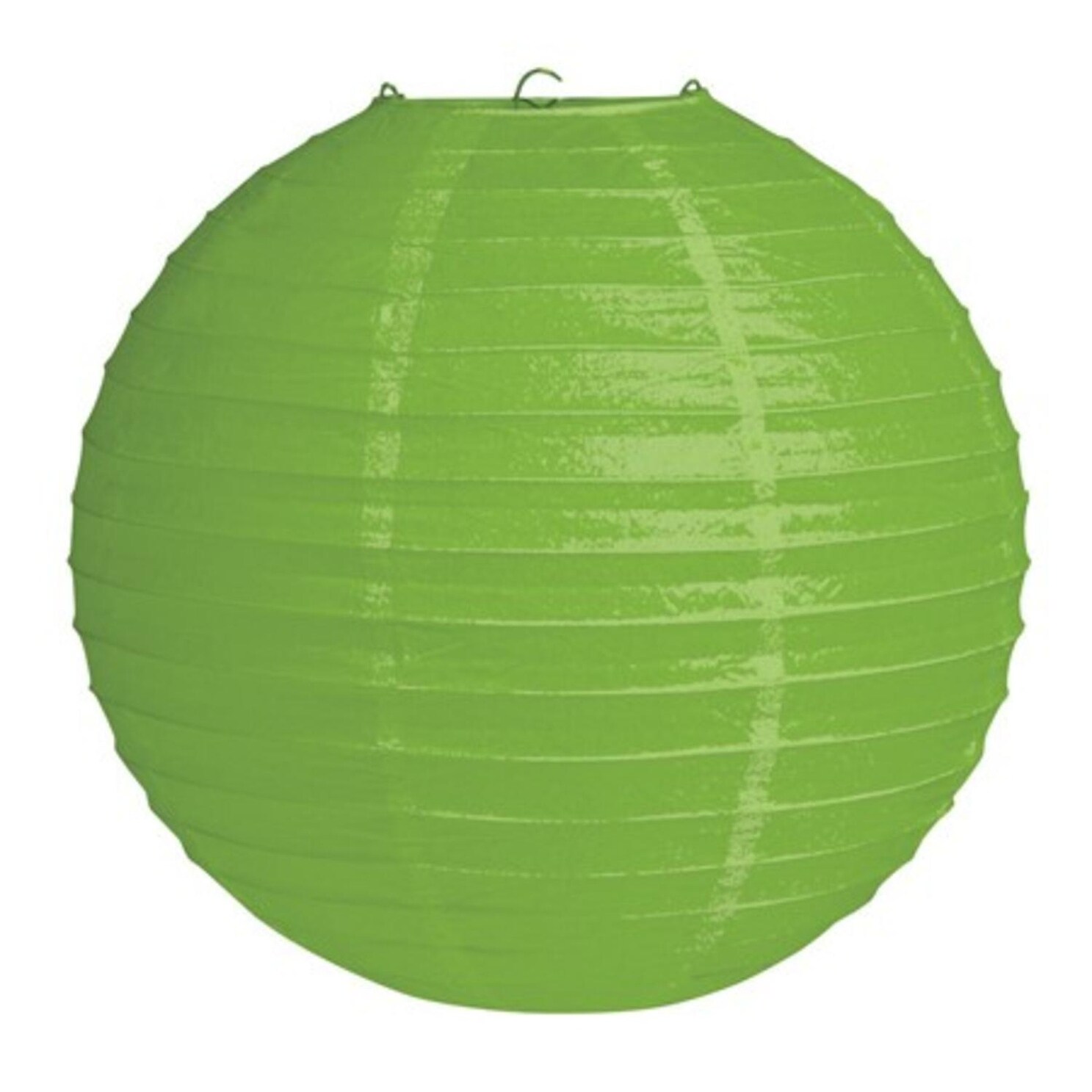 Club Pack Of 12 Citrus Green Hanging Paper Lantern Party Decorations 12 Overstock 16613001