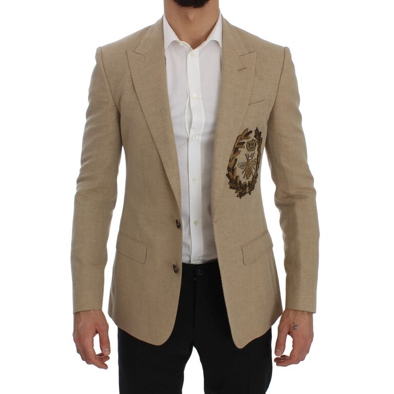 beige blazer jacket