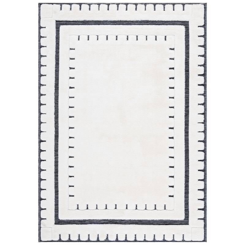 SAFAVIEH Celebrity Whoan Modern Rug - 4' x 6' - Ivory/Black
