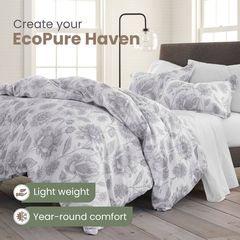 Martex EcoPure Comfort Wash Meadow Walk Comforter Set