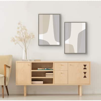 Kate and Laurel Sylvie Comforting Canvas by The Creative Bunch Studio