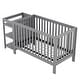 preview thumbnail 22 of 37, Convertible Crib/Full Size Bed with Changing Table