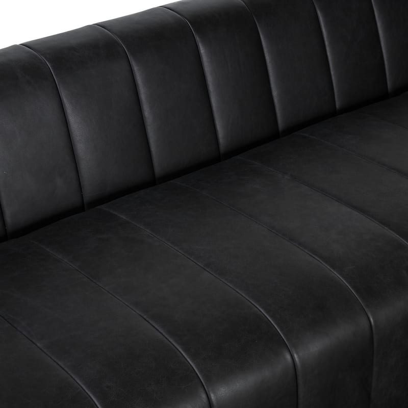Poly & Bark Canale Sofa - Full Grain Genuine Italian Leather