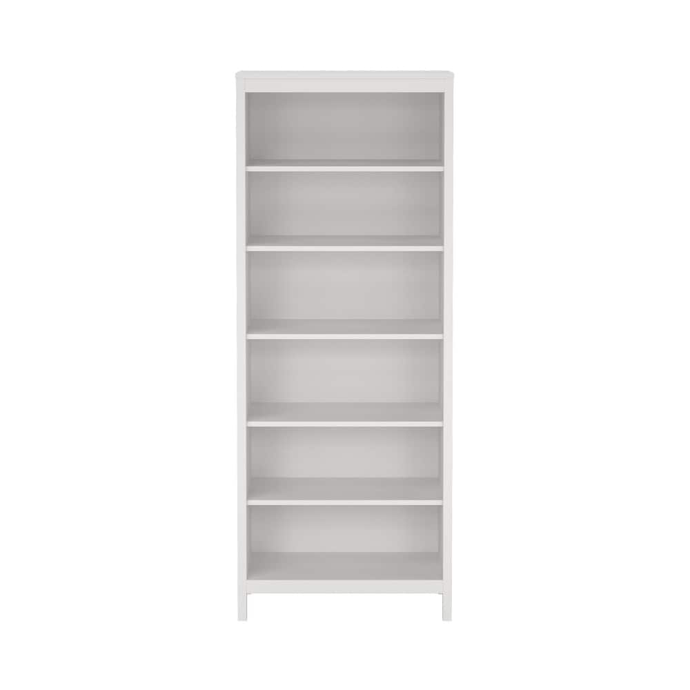 Porch & Den Madrid Adjustable 6 Shelf Bookcase