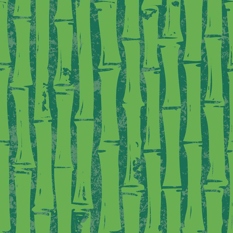 RoomMates SpongeBob SquarePants Bamboo Green Peel and Stick Wallpaper - N/A