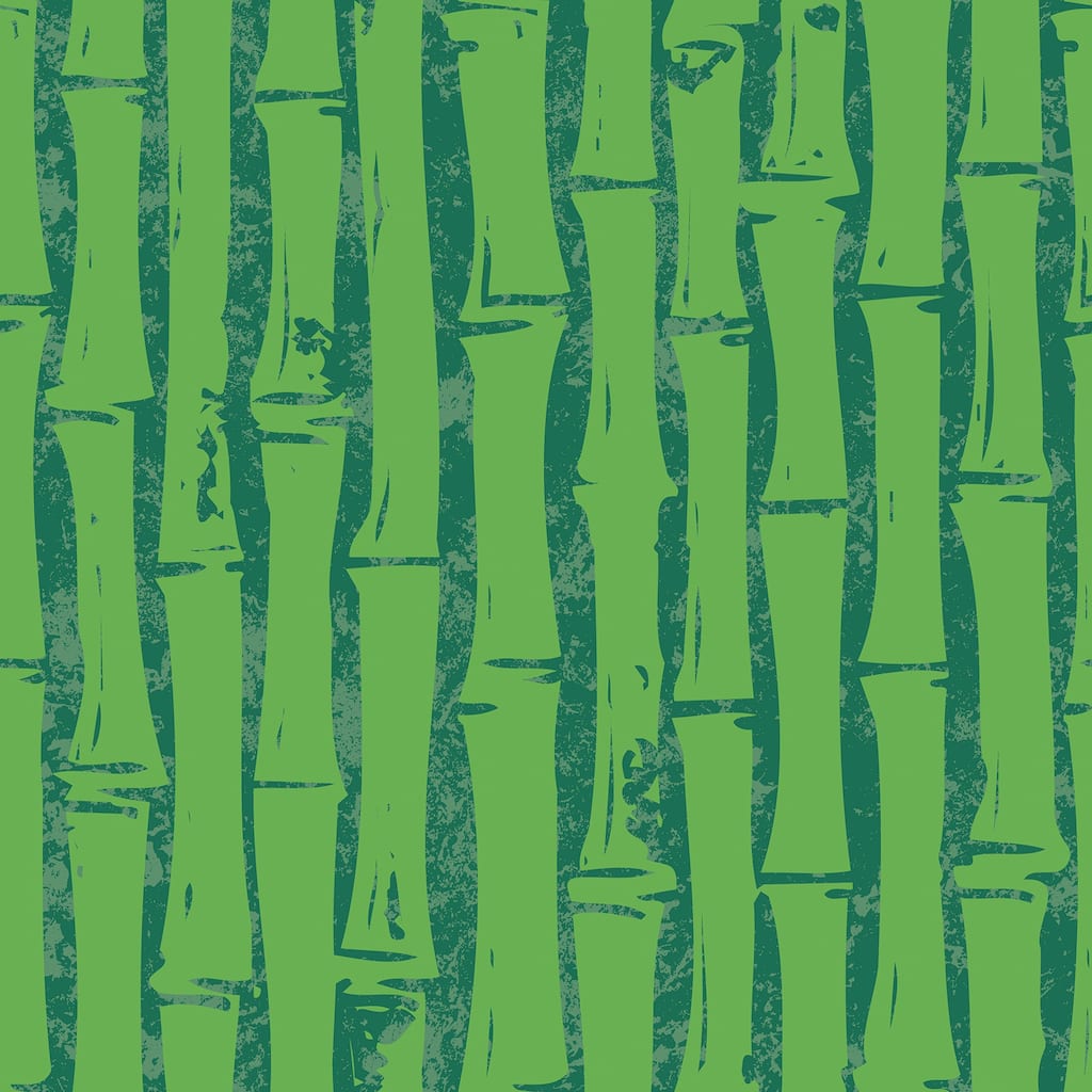 RoomMates SpongeBob SquarePants Bamboo Green Peel and Stick Wallpaper - N/A