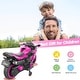 preview thumbnail 6 of 9, 12V Electric Motorcycle, 2-Speed Ride On Toy with LED Lights and Music