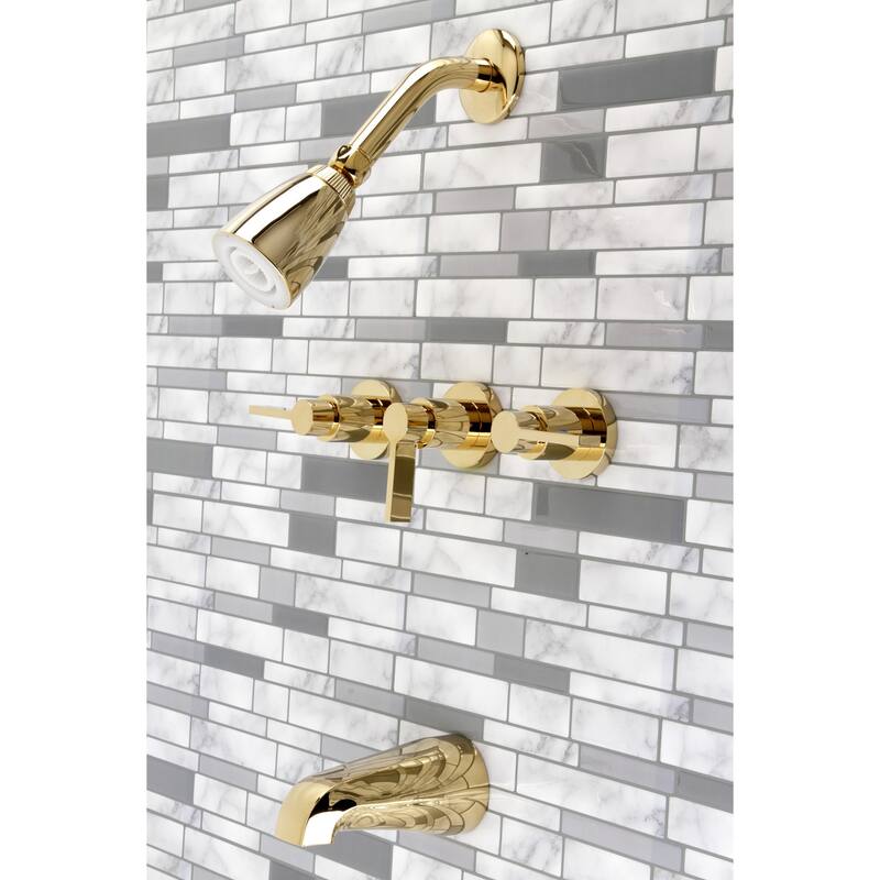 Kingston Brass NuvoFusion Tub and Shower Faucet