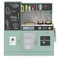 preview thumbnail 2 of 27, Pretend Play Kitchen with Utensils for Kids Aged 3+ - 36" x 12" x 39" Green