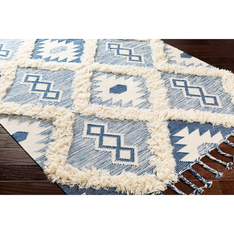 Artistic Weavers Topanga Handmade Wool Scandinavian Tassel Area Rug