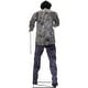 preview thumbnail 10 of 14, Haunted Hill Farm 6-Ft. Tall Motion-Activated Guard Zombie, Premium Halloween Animatronic