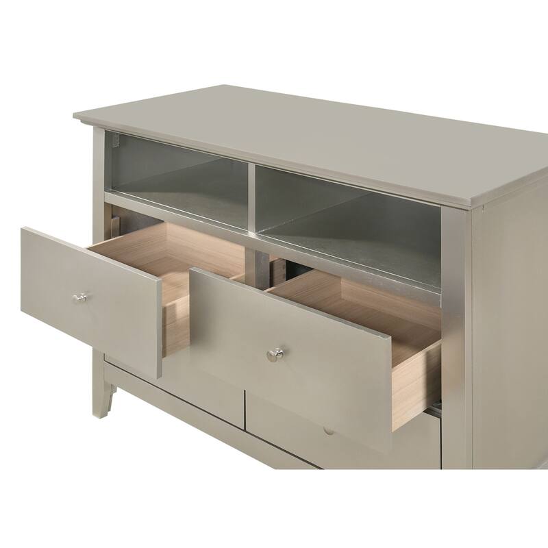 Hammond 4-drawer Wooden Media Chest