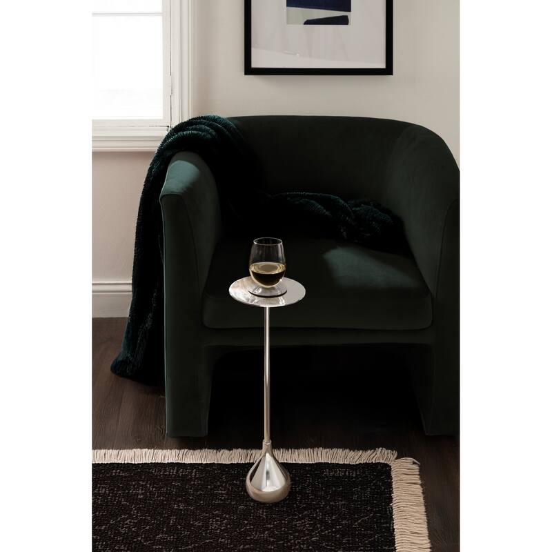 Kate and Laurel Hersi Metal Drink Table