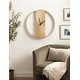 preview thumbnail 19 of 19, Kate and Laurel Ladd Round Numberless Wall Clock