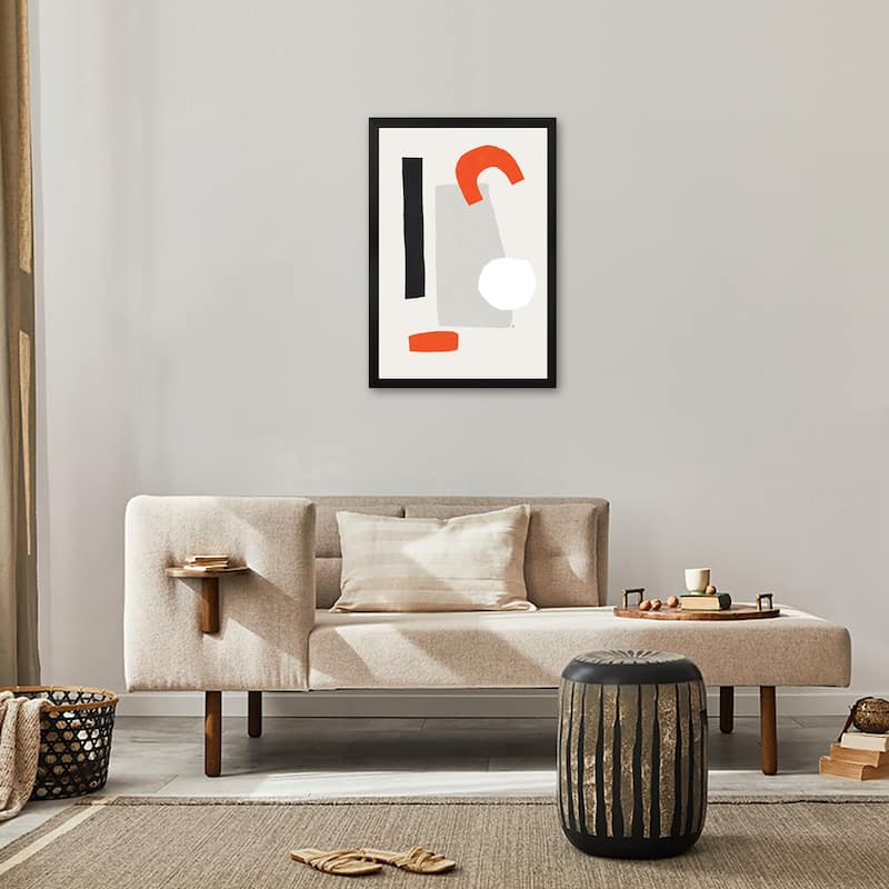 PaperCuts II Premium Framed Poster by Tracie Andrews