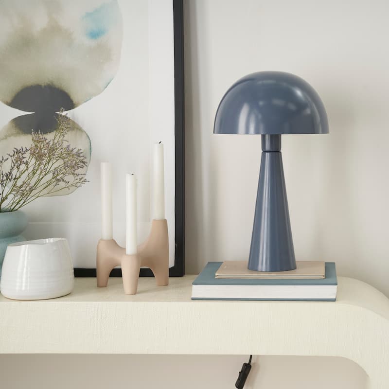 Nourison 16" Mid-Century Mushroom Table Lamp