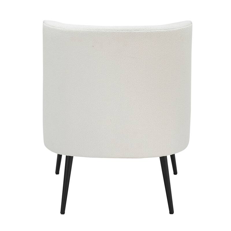 Silver Orchid Harding Slipper Chair