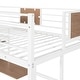 preview thumbnail 7 of 23, Twin Size Metal Loft Bed with Desk and Shelves for Kids
