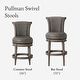 preview thumbnail 54 of 76, Maven Lane 31" Pullman Swivel Bar Height Kitchen Stool
