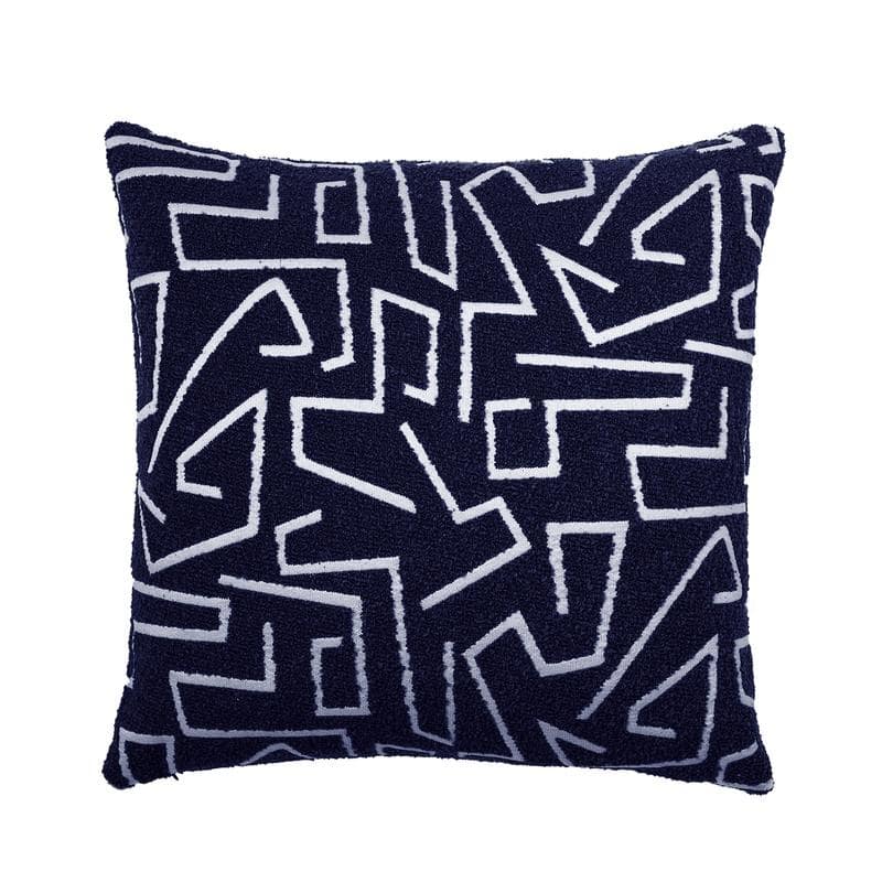 Austin Horn Classics Contempo Decorative Pillow – 22"x22", Boucle Jacquard Fabric, Reversible