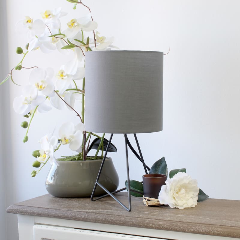 Simple Designs 14" Down to the Wire Table Lamp with LED Bulb Included - 14.00