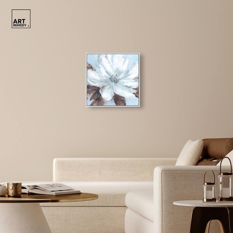 Delicate Blooms II Canvas by Art Remedy