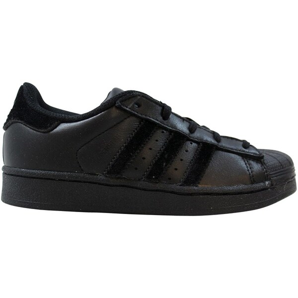 black adidas superstar toddler