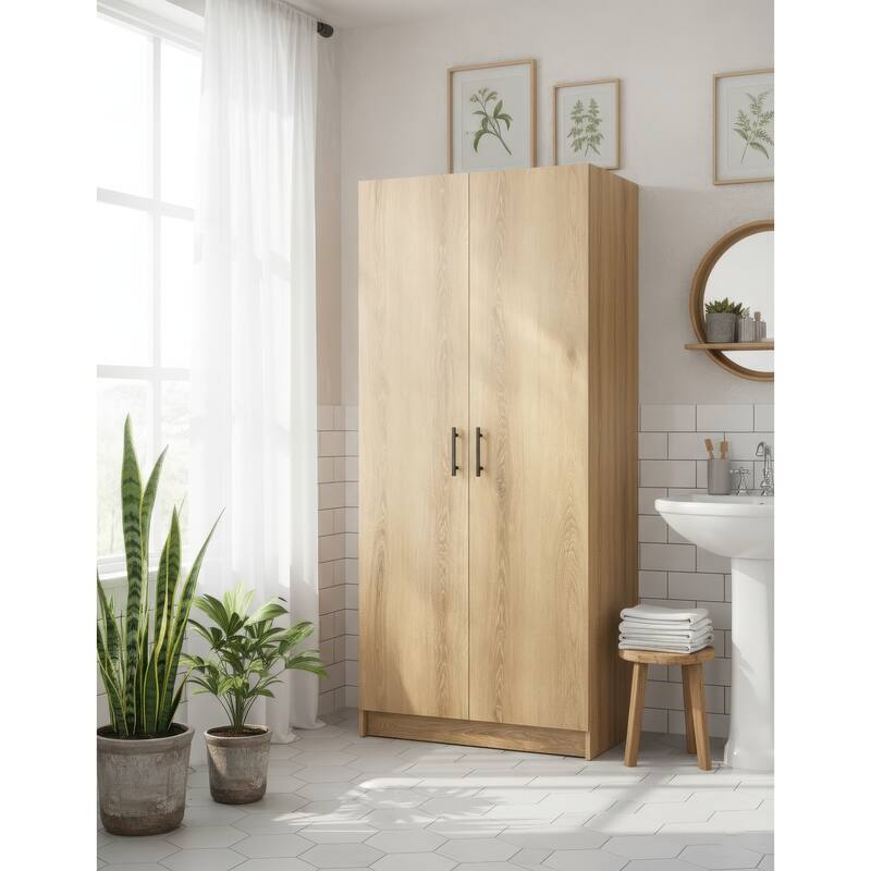 Modex Multi-Purpose Utility Storage Cabinet - W 31.5″ × D 15.7″ × H 70.9″