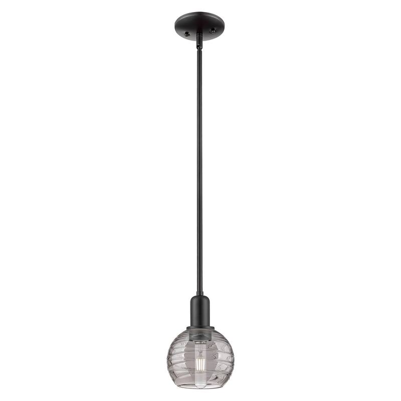 Innovations Lighting 716-1S-G1213-6SM Athens Deco Swirl 6" Wide Mini