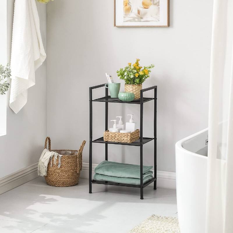 3-Tier Storage Rack - 15"D x 11.8"W x 28.4"H