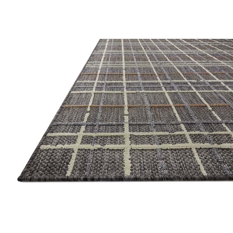 Alexander Home Renee Modern Plaid Indoor / Outdoor Rug