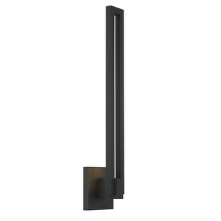 Kovacs P1713-L Music 24" Tall LED Outdoor Wall Sconce with Clear and