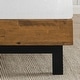 preview thumbnail 4 of 12, Priage by ZINUS Brown Wood Platform Bed Frame with Adjustable Headboard