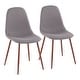 preview thumbnail 3 of 81, Pebble Mid-Century Modern Upholstered Accent / Dining Chair (Set of 2)