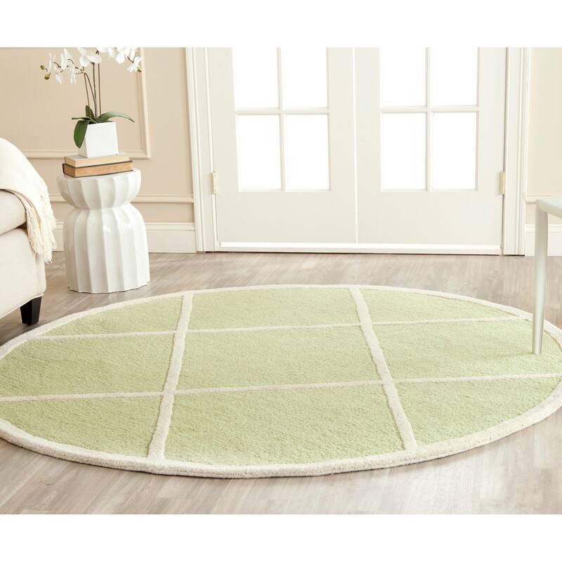 SAFAVIEH Handmade Cambridge Vija Modern Moroccan Wool Rug