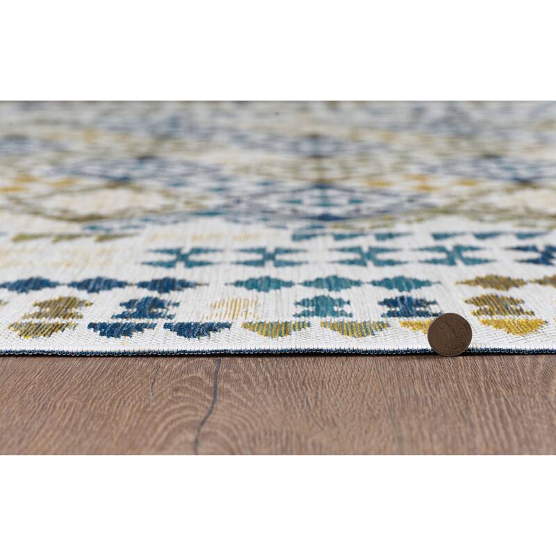 Domani Novarro Casual In Morocco Reversible Indoor/Outdoor Area Rug