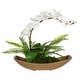 preview thumbnail 1 of 4, Uttermost Transcend Orchid Centerpiece - 18"W x 16"H x 16"D