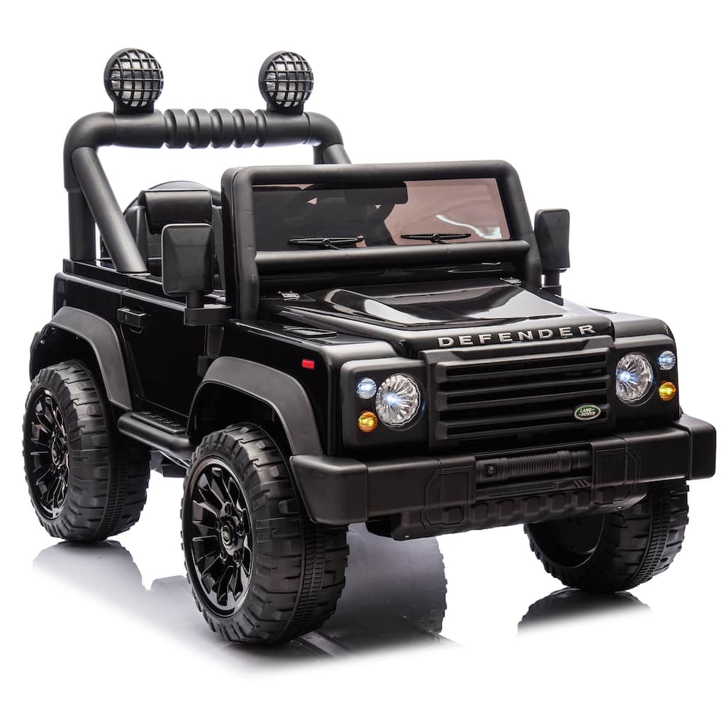 24V Kids Ride On Car W/Parents Control, 2wd, Four-wheel suspension, Bluetooth, Music