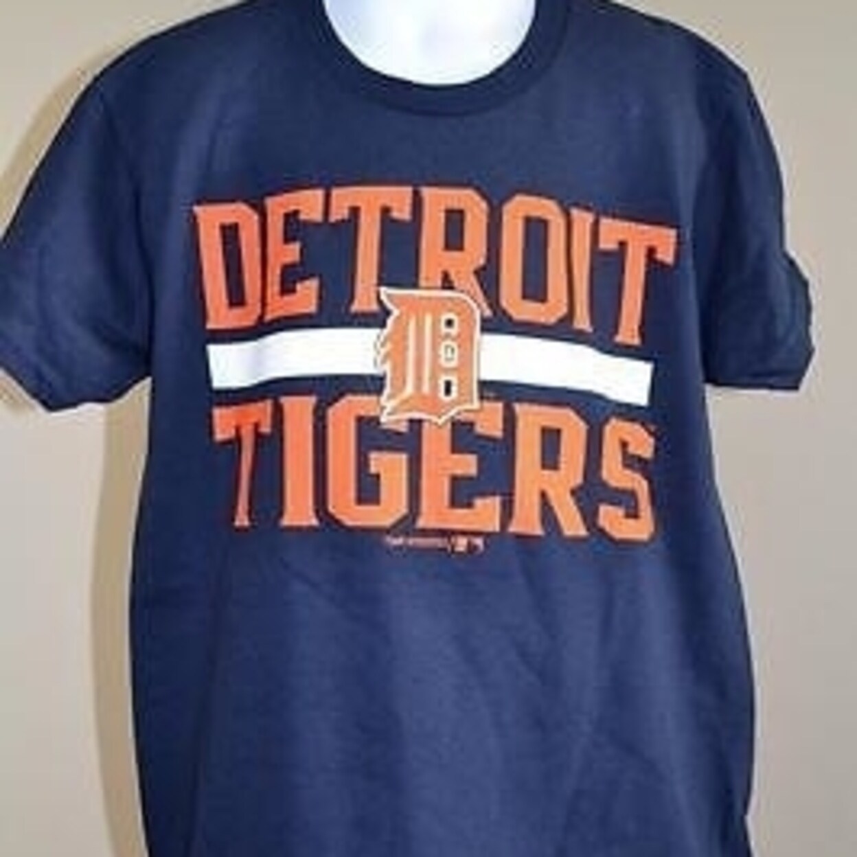 detroit tigers navy blue jersey